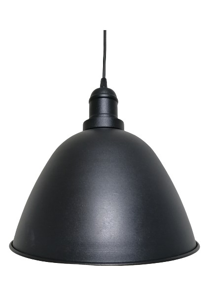 retro,vintage mutfak,oda,cafe,oteller için siyah 1xe27 metal sarkıt avize çap:28cm fiyatları