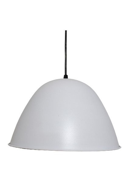 retro,rustik,modern oda,mutfak,otel,cafeler için beyaz 1xe27 metal sarkıt avize çap:28cm fiyatları