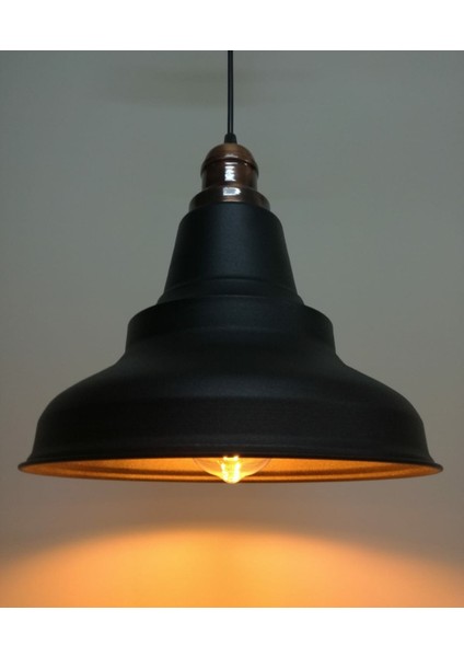 retro,modern,vintage mutfak,oda,otel,cafeler için siyah metal sarkıt avize çap:28cm fiyatları