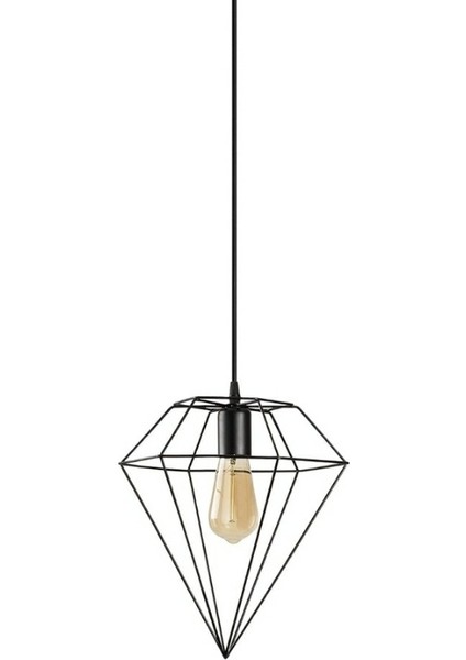 Prizma Metal Tekli Sarkıt Avize