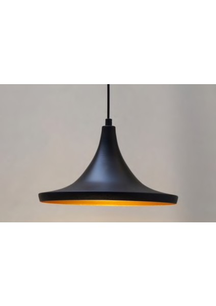 retro,modern,vintage mutfak,oda,cafe,oteller için siyah metal 1xe27 sarkıt avize çap:36cm