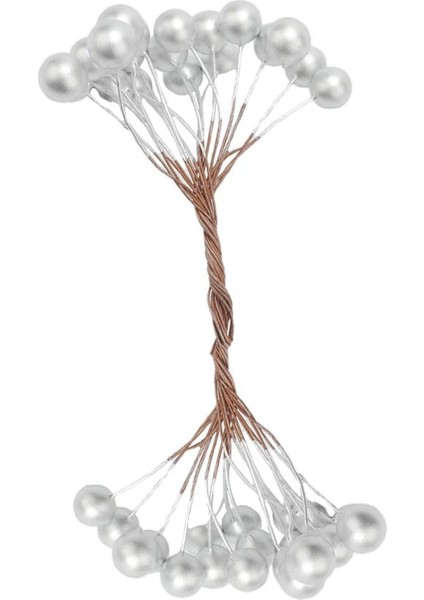 Yapay Köpük Holly Çiçek Inci Çift Kafa Dekor Splitter Şerit (Yurt Dışından)