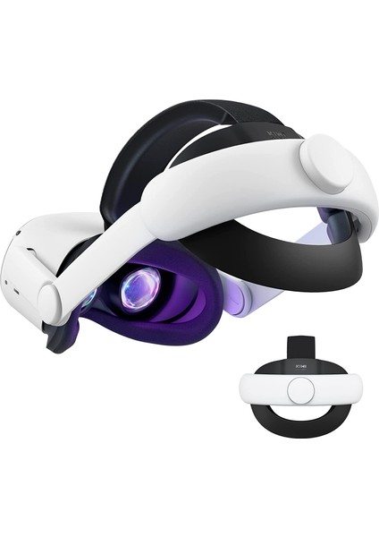 Kiwi Design Oculus /meta Quest 2 Için Yükseltilmiş Elite Baş Kayış