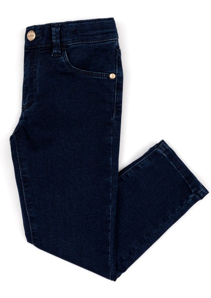 U.S. Polo Assn. Kız Çocuk Koyu Mavi Jean 50249628-DN0023