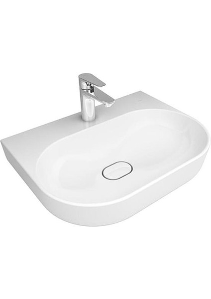 Zero 2.0 60*45 Armatür Bantlı Tezgah Üstü Lavabo
