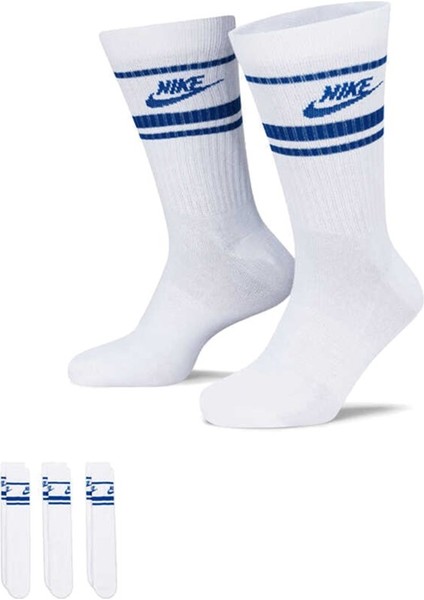 Everday Essential Beyaz Günlük Stil Çorap DX5089-105