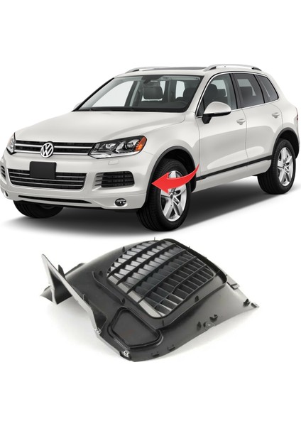 Touareg Sol Ön Çamurluk Davlumbazı Küçük 2011-2018 7P6805911D