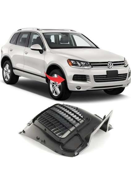 Touareg Sağ Ön Çamurluk Davlumbazı Küçük 2011-2018 7P6805912D