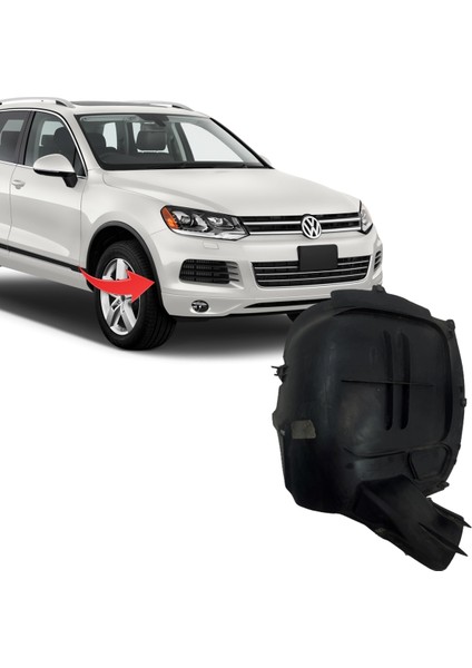 Vw Touareg Sağ Ön Çamurluk Davlumbazı Küçük 2011-2018 7P6805912