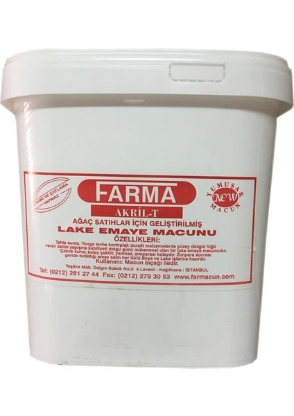 Farma Lake Macunu Beyaz 3kg