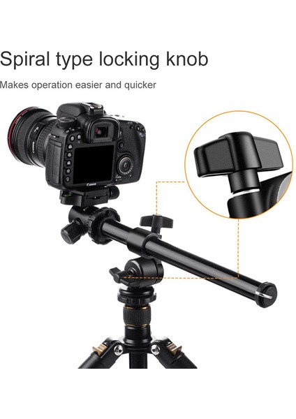 K&f Concept Çok Açılı Dönebilen Tripod Merkez Kolu