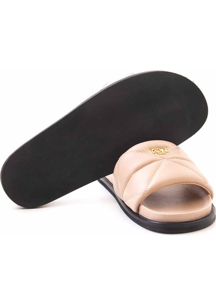 Deri Kadın Terlik 6125-2 indirimleri
