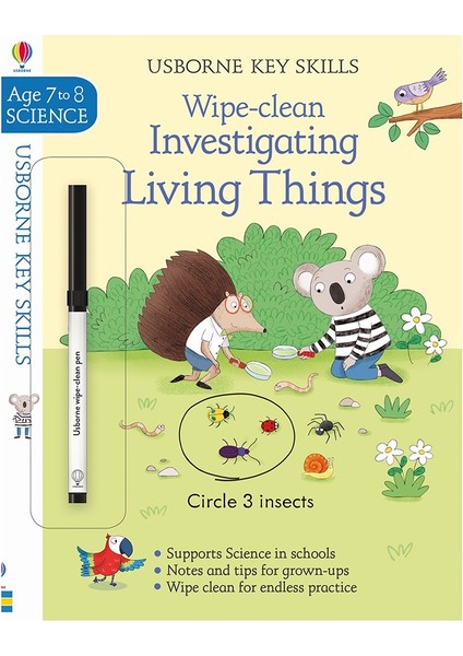 Key Skills Wipe Clean investigating Living Things