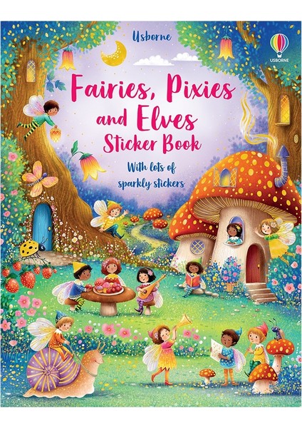 Faırıes, Pıxıes And Elves Stıcker Book
