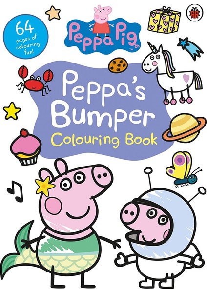 Peppa Pıg: Peppas Bumper Colourıng Book