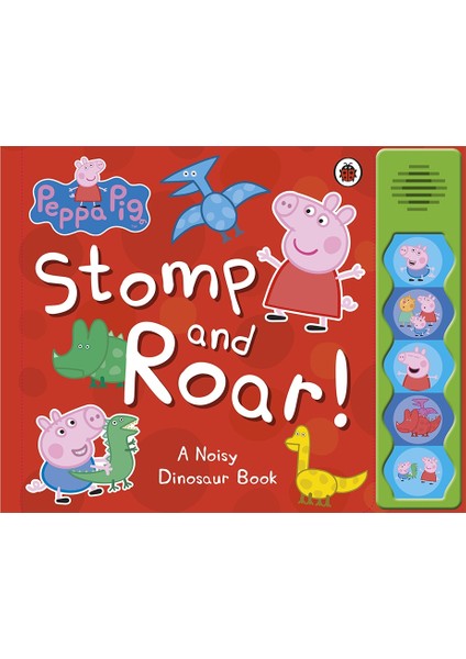 Peppa Pıg - Stomp And Roar A Noısy Dınosaur Book