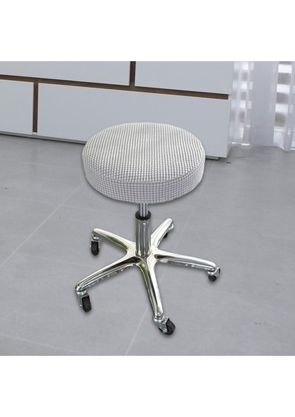 Sıkı Tabure Kapak Dia 28-38 cm Toz Geçirmez Yıkanabilir Koltuk Kapağı Otel Kullanımı Gümüş Gri (Yurt Dışından) fırsatları