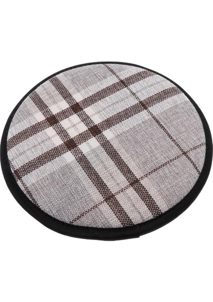 Bellek Köpük Keten Pamuk Ofis Mutfak Sandalye Yastık Yemek Sandalye Pedleri Koltuk 25 cm (Yurt Dışından)