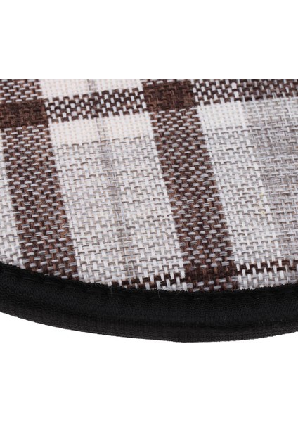 Bellek Köpük Keten Pamuk Ofis Mutfak Sandalye Yastık Yemek Sandalye Pedleri Koltuk 25 cm (Yurt Dışından)