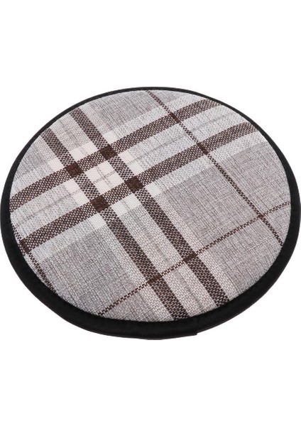 Bellek Köpük Saf Pamuk Keten Ev Sandalye Yastık Yemek Sandalye Pedleri Tüm Boyutu 33 cm (Yurt Dışından)