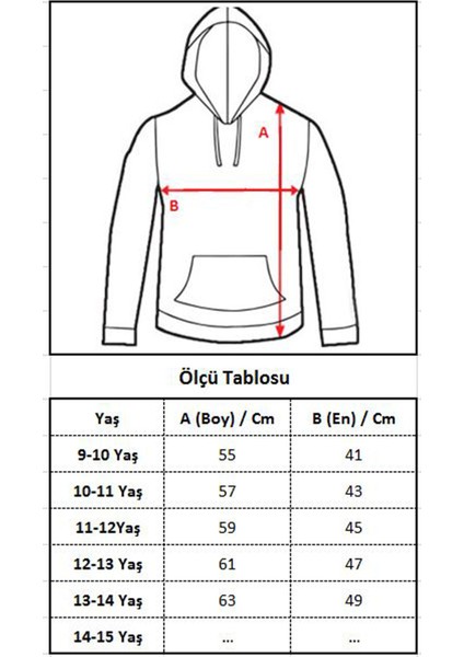 Erkek Çocuk Outwxm Baskılı Sweatshirt 9-14 Yaş 14019 fırsatları
