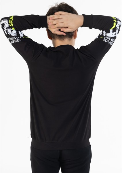 Erkek Çocuk Outwxm Baskılı Sweatshirt 9-14 Yaş 14019 fırsatları