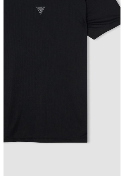 Fit Slim Fit Bisiklet Yaka Sporcu Tişört X6142AZ22SM