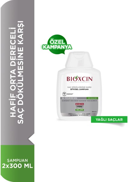 Klasik Yağlı Saçlar Şampuan 300 ml 2.si