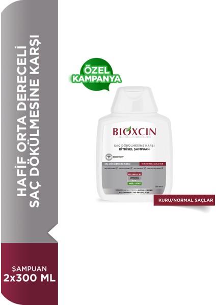 Klasik Kuru ve Normal Saçlar Için Şampuan 300 ml 2.si