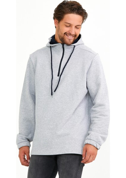Süperlife Kapşonlu Yarım Fermuarlı Sweat SPR22SW170 fiyatları