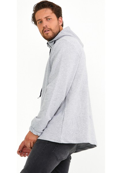 Süperlife Kapşonlu Yarım Fermuarlı Sweat SPR22SW170 fırsatları