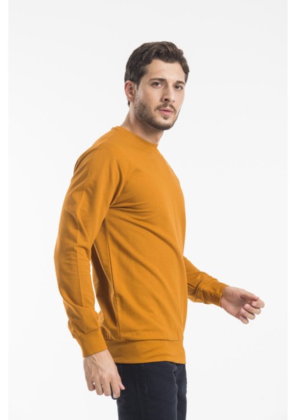 Bisiklet Yaka Sweat
