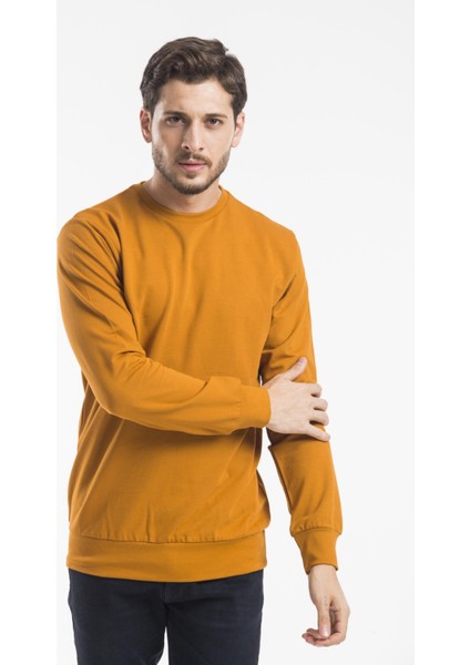 Bisiklet Yaka Sweat