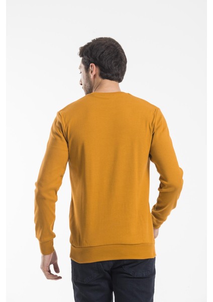 Bisiklet Yaka Sweat