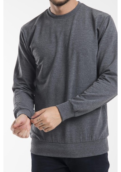 Bisiklet Yaka Sweat