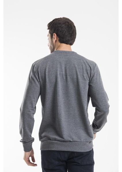 Bisiklet Yaka Sweat
