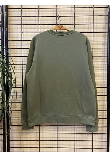 Bisiklet Yaka Sweat
