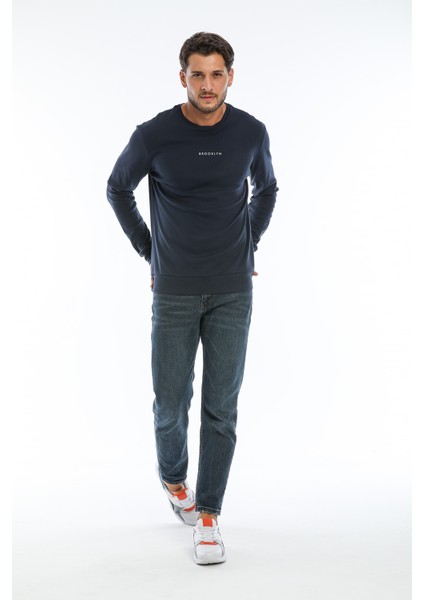 Süperlife Bisiklet Yaka Brooklyn Baskılı SPR22SW132