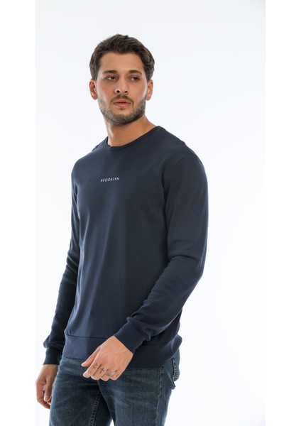 Süperlife Bisiklet Yaka Brooklyn Baskılı SPR22SW132
