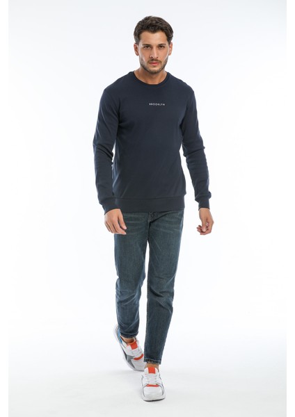 Süperlife Bisiklet Yaka Brooklyn Baskılı SPR22SW132