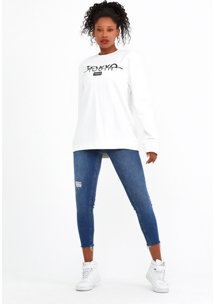 Süperlife Bisiklet Yaka Tokya Baskılı Sweat SPR22SWK134 fiyatları