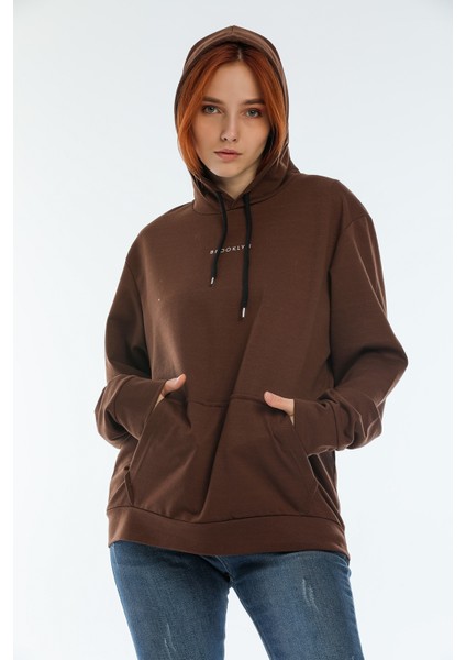 SPR22SWK161 Kapş.kanguru Cepli Brooklyn Sweat modelleri