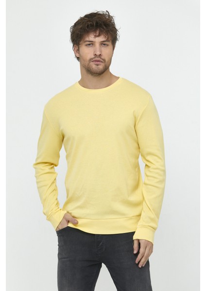 Bisiklet Yaka Sweat