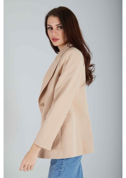 Taş Vatkalı Astarlı Blazer Ceket 0105110.50