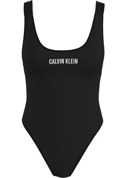 Calvin Klein KW0KW01599BEH004 Siyah Kadın Mayo