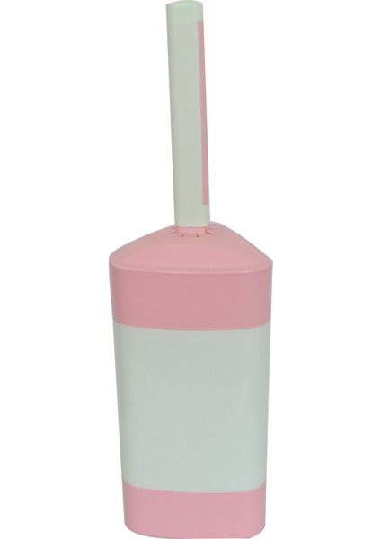 Plastik Elegant Muhafazalı Tuvalet Klozet Fırça Takımı Karışık Renk ZP-150