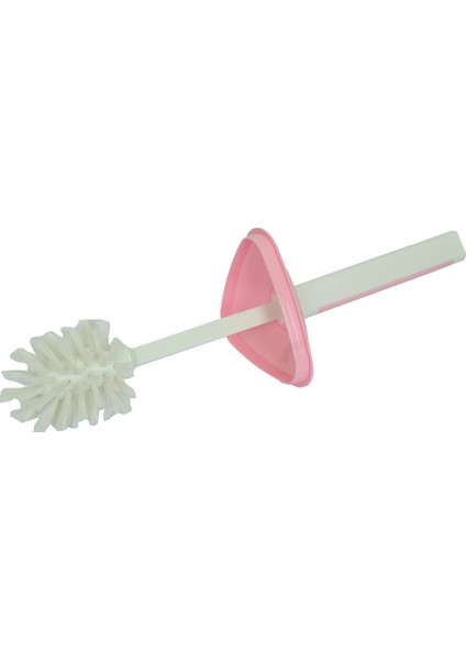 Plastik Elegant Muhafazalı Tuvalet Klozet Fırça Takımı Karışık Renk ZP-150