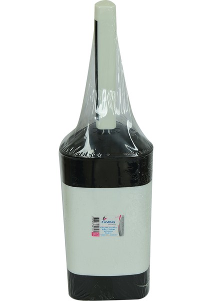 Plastik Elegant Muhafazalı Tuvalet Klozet Fırça Takımı Karışık Renk ZP-150