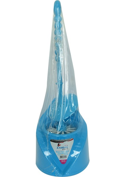 Plastik Muhafazalı Tuvalet Klozet Fırça Takımı Karışık Renk ZP-152