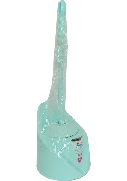 Plastik Muhafazalı Tuvalet Klozet Fırça Takımı Karışık Renk ZP-152